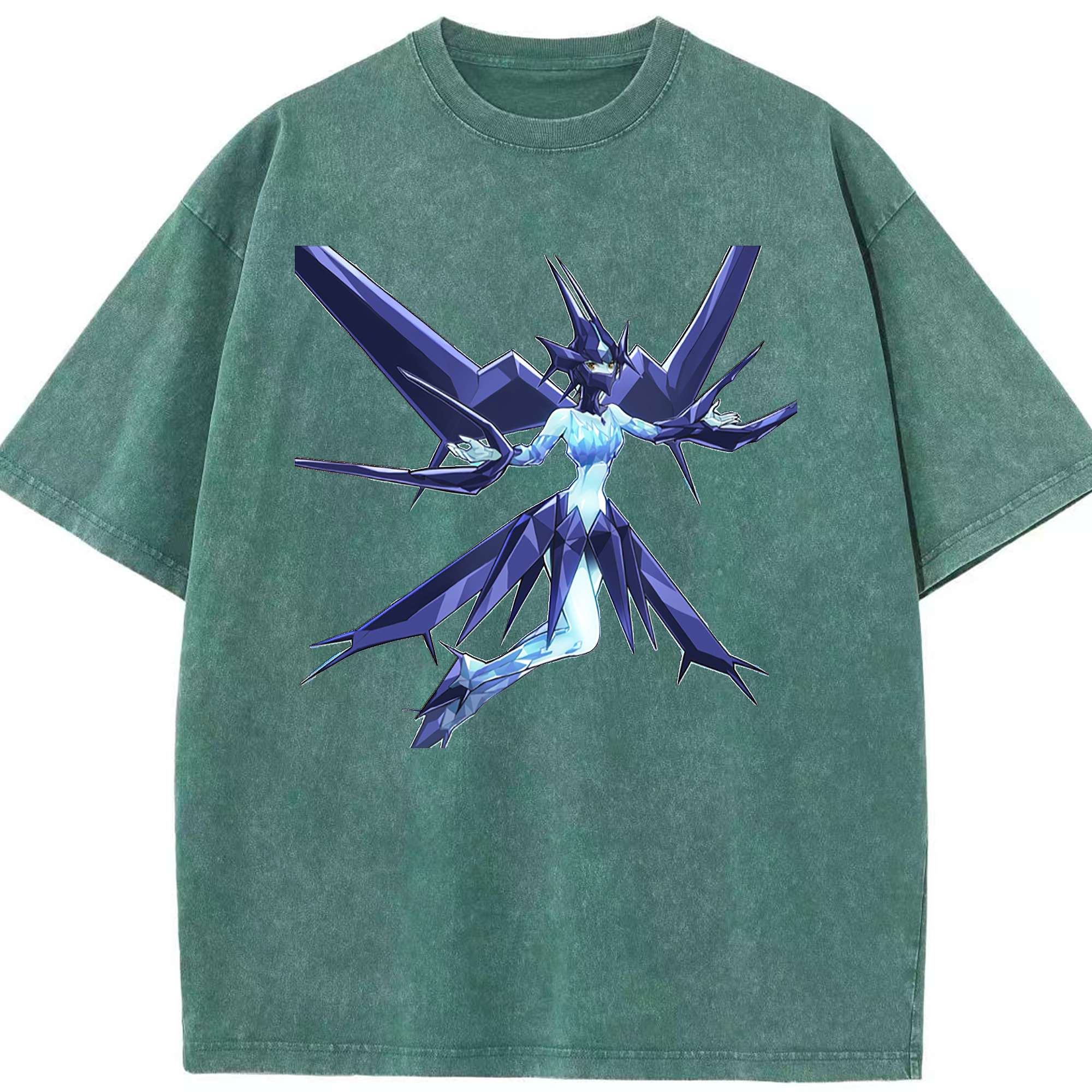 （画像用） 遊☆戯☆王 Yu-Gi-Oh! 綿100% ヴィンテージ風 半袖Tシャツ（フロントプリント）